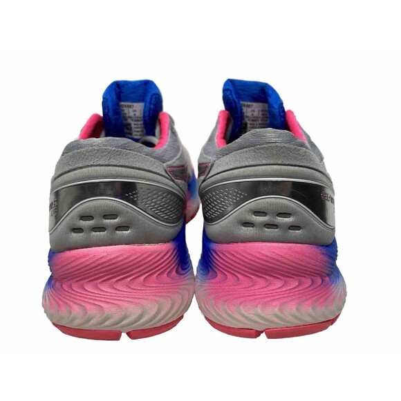 ASICS Gel-Nimbus 17 Knit Womens Size 9 Gray/Pink/Blue Running Shoes Excellent! - Picture 5 of 16